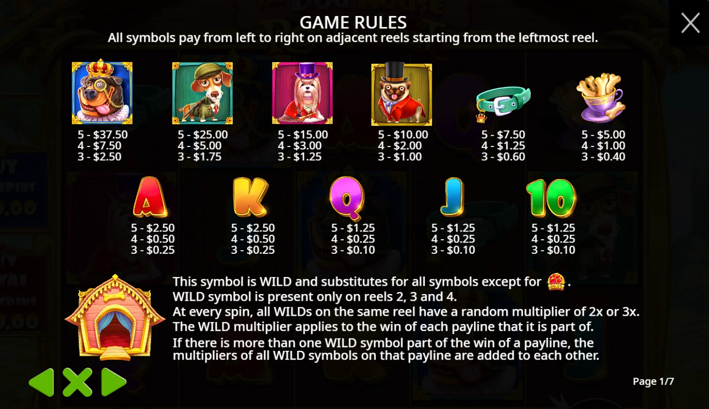 the Dog House Royal Hunt Game Rules